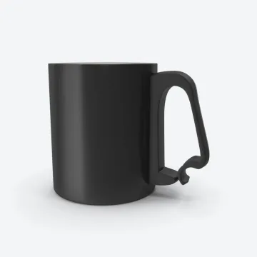 كوب ألمنيوم أسود